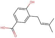 4-Hydroxy-3-(3-methylbut-2-en-1-yl)benzoic acid