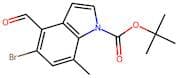 tert-Butyl 5-bromo-4-formyl-7-methyl-1H-indole-1-carboxylate