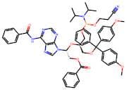 (2R)-2-(6-Benzamido-9H-purin-9-yl)-2-(((2R)-1-(bis(4-methoxyphenyl)(phenyl)methoxy)-3-(((2-cyanoet…