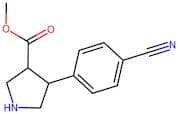 Methyl 4-(4-cyanophenyl)pyrrolidine-3-carboxylate