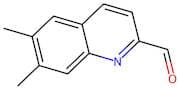 6,7-Dimethylquinoline-2-carbaldehyde