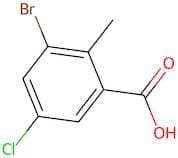 3-Bromo-5-chloro-2-methylbenzoic acid