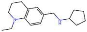N-((1-Ethyl-1,2,3,4-tetrahydroquinolin-6-yl)methyl)cyclopentanamine