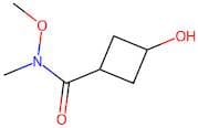3-Hydroxy-N-methoxy-N-methylcyclobutane-1-carboxamide