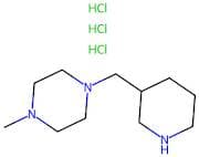 1-Methyl-4-(piperidin-3-ylmethyl)piperazine trihydrochloride