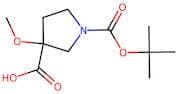1-(tert-Butoxycarbonyl)-3-methoxypyrrolidine-3-carboxylic acid