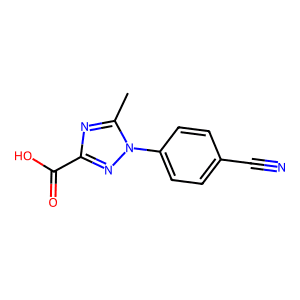 1-(4-Cyanophenyl)-5-methyl-1H-1,2,4-triazole-3-carboxylic acid