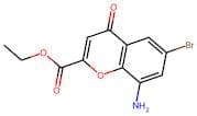 Ethyl 8-amino-6-bromo-4-oxo-4H-chromene-2-carboxylate