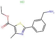 Ethyl 2-(3-(aminomethyl)phenyl)-4-methylthiazole-5-carboxylate hydrochloride