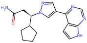 (R)-3-(4-(7H-Pyrrolo[2,3-d]pyrimidin-4-yl)-1H-pyrazol-1-yl)-3-cyclopentylpropanamide