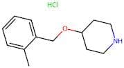 4-((2-Methylbenzyl)oxy)piperidine hydrochloride