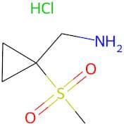 ([1-(Methylsulfonyl)cyclopropyl]methyl)amine hydrochloride