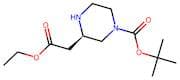 (R)-tert-Butyl 3-(2-ethoxy-2-oxoethyl)piperazine-1-carboxylate
