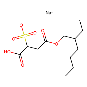 Sodium 1-carboxy-3-((2-ethylhexyl)oxy)-3-oxopropane-1-sulfonate