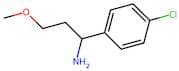 1-(4-Chlorophenyl)-3-methoxypropan-1-amine