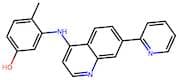 4-Methyl-3-((7-(pyridin-2-yl)quinolin-4-yl)amino)phenol