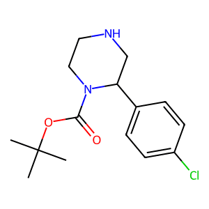 tert-Butyl 2-(4-chlorophenyl)piperazine-1-carboxylate