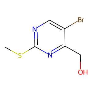 (5-Bromo-2-(methylthio)pyrimidin-4-yl)methanol