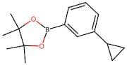 2-(3-Cyclopropylphenyl)-4,4,5,5-tetramethyl-1,3,2-dioxaborolane