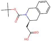 (S)-2-(2-(tert-Butoxycarbonyl)-1,2,3,4-tetrahydroisoquinolin-3-yl)acetic acid