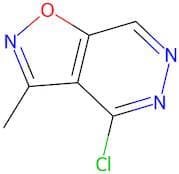 4-Chloro-3-methylisoxazolo[4,5-d]pyridazine