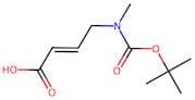 (E)-4-((tert-Butoxycarbonyl)(methyl)amino)but-2-enoic acid
