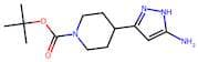tert-Butyl 4-(5-amino-1H-pyrazol-3-yl)piperidine-1-carboxylate