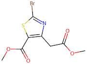 Methyl 2-bromo-4-(2-methoxy-2-oxoethyl)thiazole-5-carboxylate