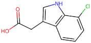 2-(7-Chloro-1H-indol-3-yl)acetic acid