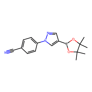 4-(4-(4,4,5,5-Tetramethyl-1,3,2-dioxaborolan-2-yl)-1H-pyrazol-1-yl)benzonitrile