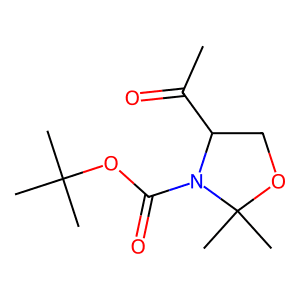 tert-Butyl 4-acetyl-2,2-dimethyloxazolidine-3-carboxylate