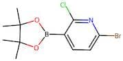 6-Bromo-2-chloro-3-(4,4,5,5-tetramethyl-1,3,2-dioxaborolan-2-yl)pyridine
