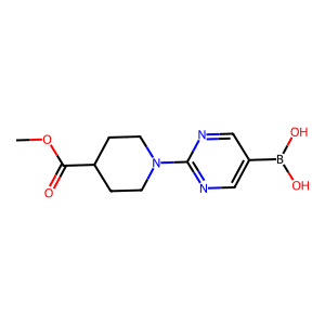 (2-(4-(Methoxycarbonyl)piperidin-1-yl)pyrimidin-5-yl)boronic acid