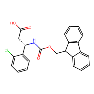 (S)-3-((((9H-Fluoren-9-yl)methoxy)carbonyl)amino)-3-(2-chlorophenyl)propanoic acid