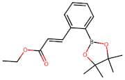 (E)-Ethyl 3-(2-(4,4,5,5-tetramethyl-1,3,2-dioxaborolan-2-yl)phenyl)acrylate