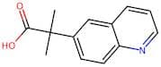 2-Methyl-2-(quinolin-6-yl)propanoic acid