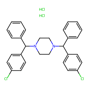 1,4-Bis((4-chlorophenyl)(phenyl)methyl)piperazine dihydrochloride