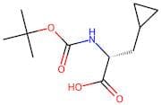 (R)-2-((tert-Butoxycarbonyl)amino)-3-cyclopropylpropanoic acid