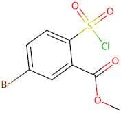 Methyl 5-bromo-2-(chlorosulfonyl)benzoate