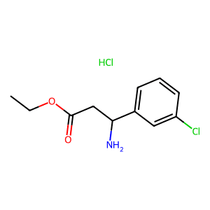 Ethyl 3-amino-3-(3-chlorophenyl)propanoate hydrochloride