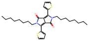 2,5-Dioctyl-3,6-di(thiophen-2-yl)pyrrolo[3,4-c]pyrrole-1,4(2H,5H)-dione