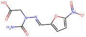 2-(1-Carbamoyl-2-((5-nitrofuran-2-yl)methylene)hydrazinyl)acetic acid