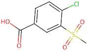 4-Chloro-3-(methylsulfonyl)benzoic acid