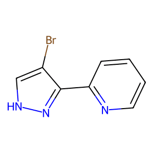 2-(4-Bromo-1H-pyrazol-3-yl)pyridine
