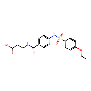 3-(4-(4-Ethoxyphenylsulfonamido)benzamido)propanoic acid