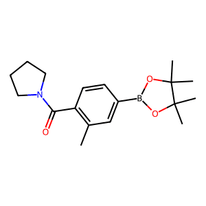 (2-Methyl-4-(4,4,5,5-tetramethyl-1,3,2-dioxaborolan-2-yl)phenyl)(pyrrolidin-1-yl)methanone