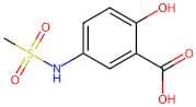 2-Hydroxy-5-methanesulfonamidobenzoic acid