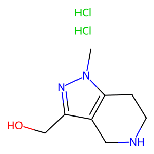 (1-Methyl-4,5,6,7-tetrahydro-1H-pyrazolo[4,3-c]pyridin-3-yl)methanol dihydrochloride