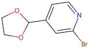 2-Bromo-4-(1,3-dioxolan-2-yl)pyridine