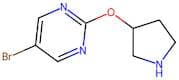 5-Bromo-2-(pyrrolidin-3-yloxy)pyrimidine